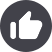Thumbs up logo Thumbs up logo